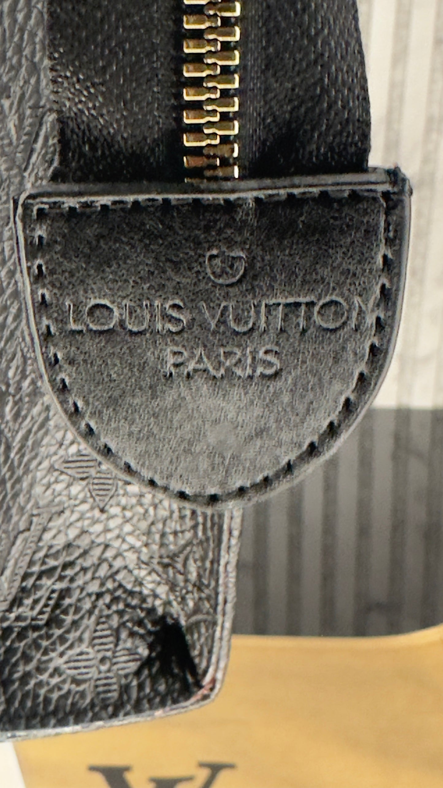 Louis Vuitton Pochette Monogram Empreinte Nappa Leather