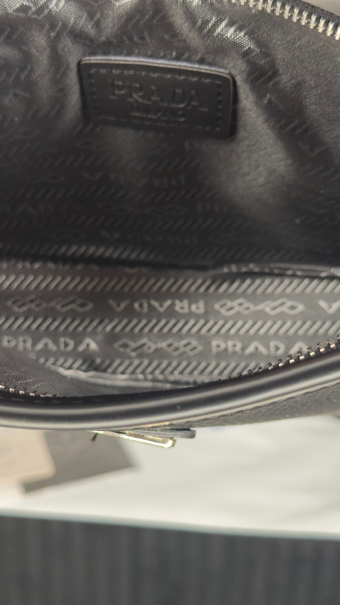 Prada Crossbody Bag – Black