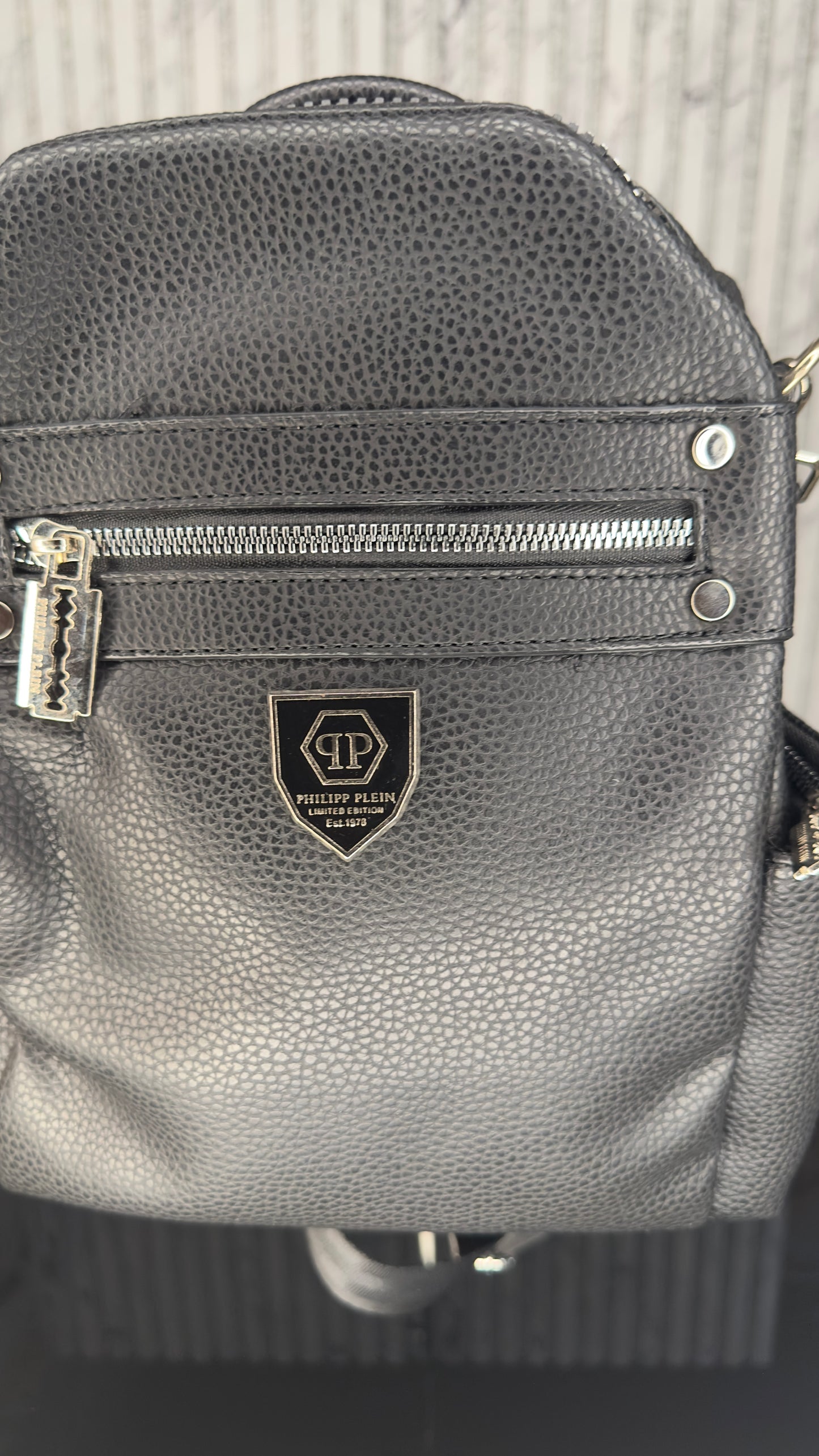 Philipp Plein Limited Edition Backpack – Black