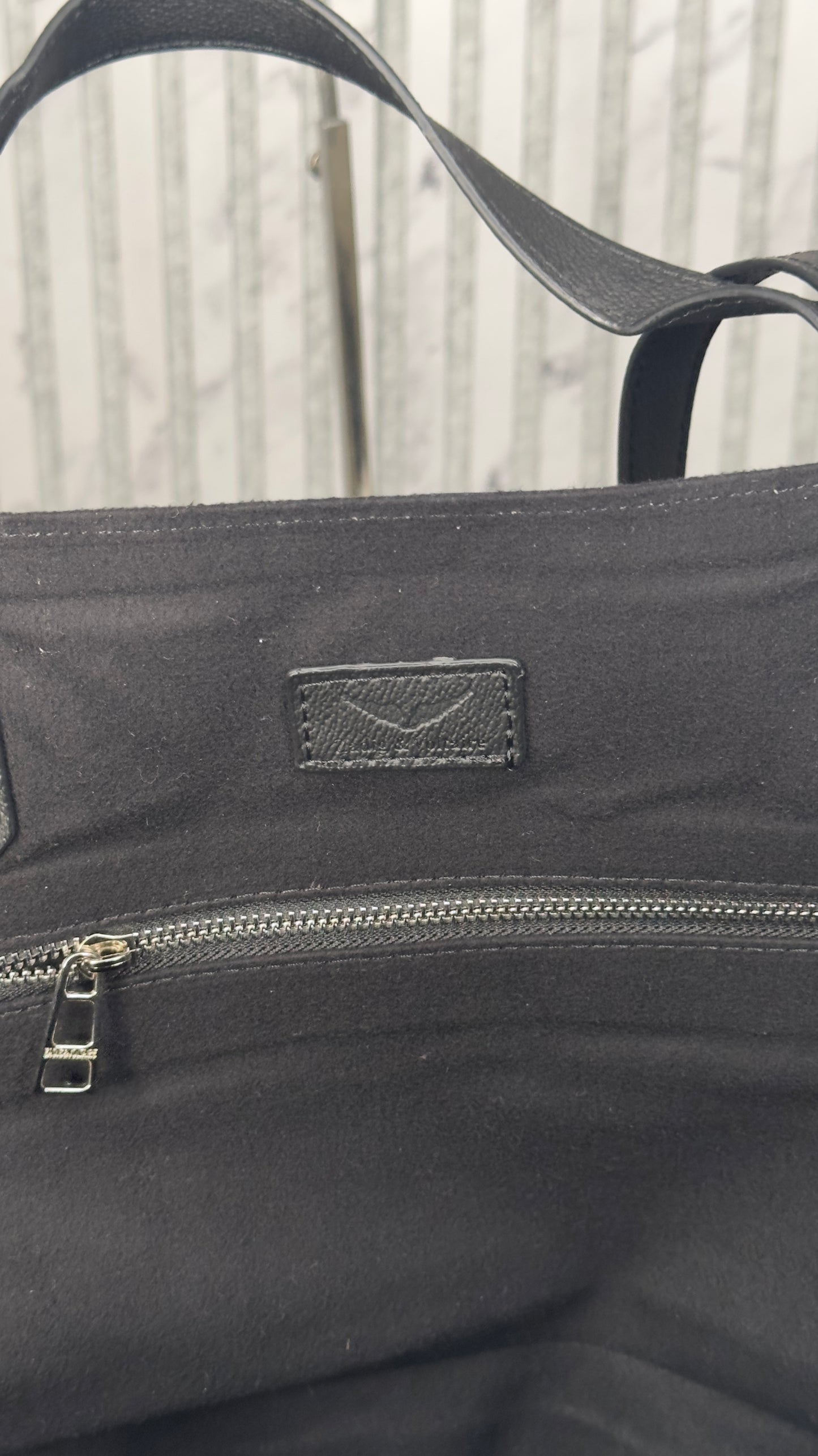 Zadig & Voltaire Je M’en Fous Tote Bag Black