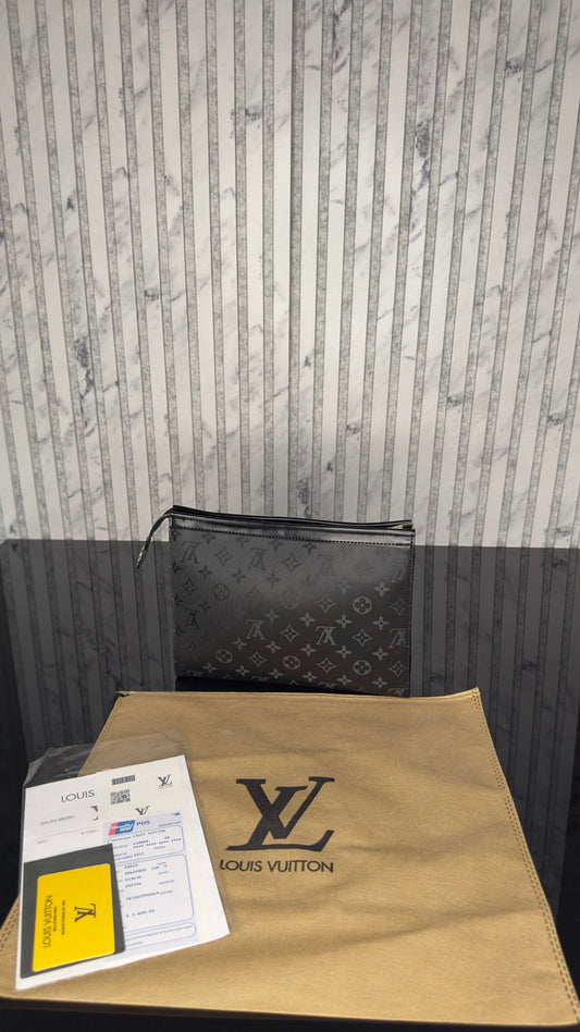 Louis Vuitton Pochette Monogram Shadow Leather