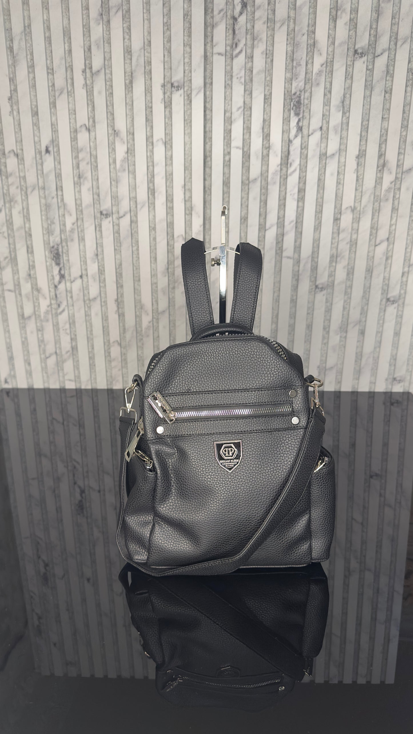Philipp Plein Limited Edition Backpack – Black