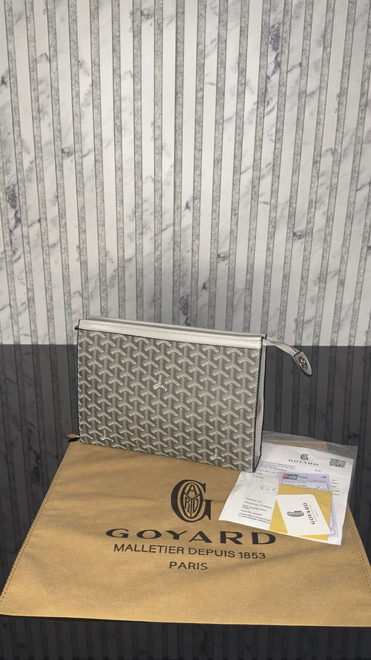 Goyard – Clutch Bag (Grey)