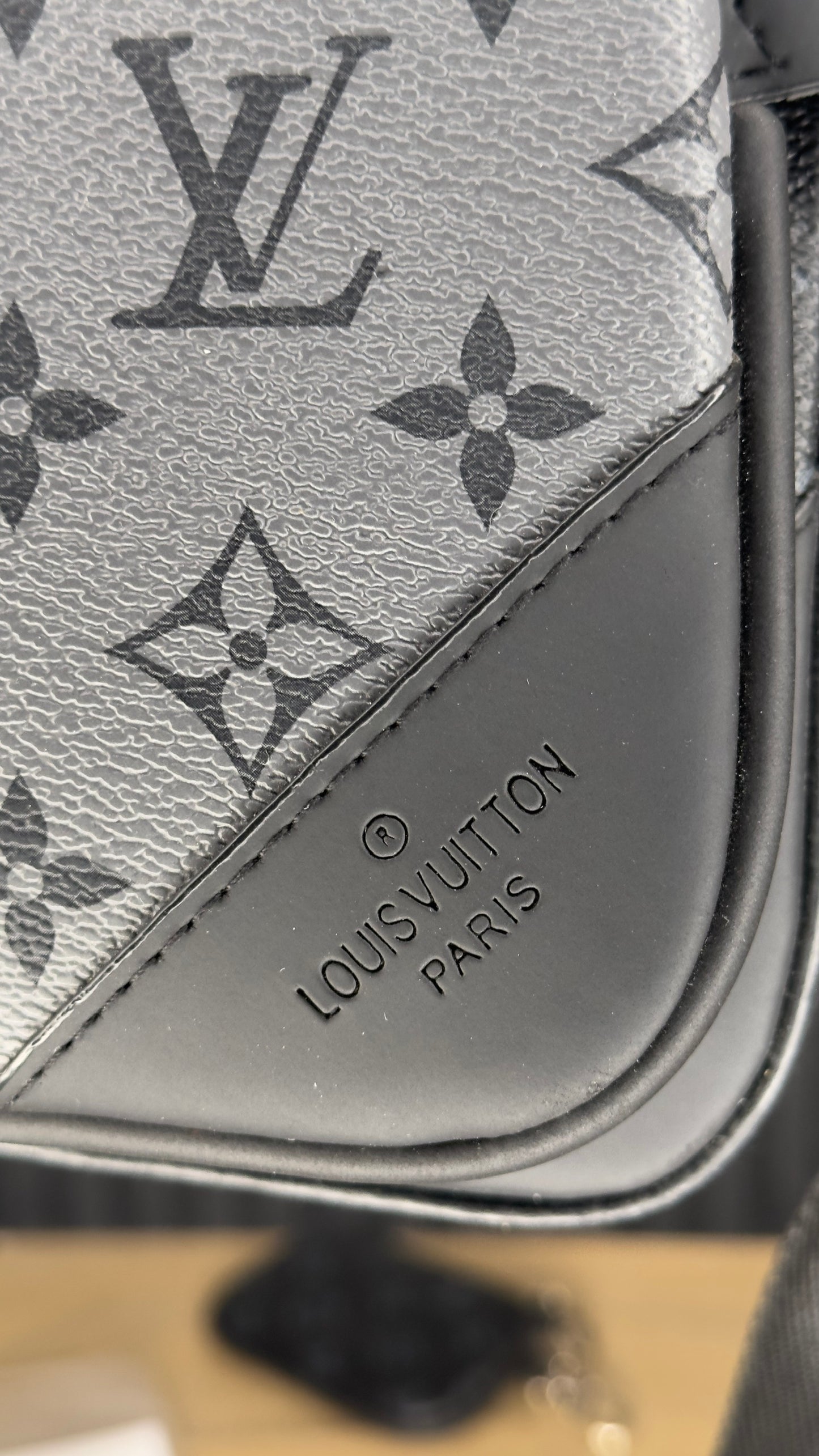 Louis Vuitton Avenue Sling Bag Monogram Eclipse Reverse Canvas