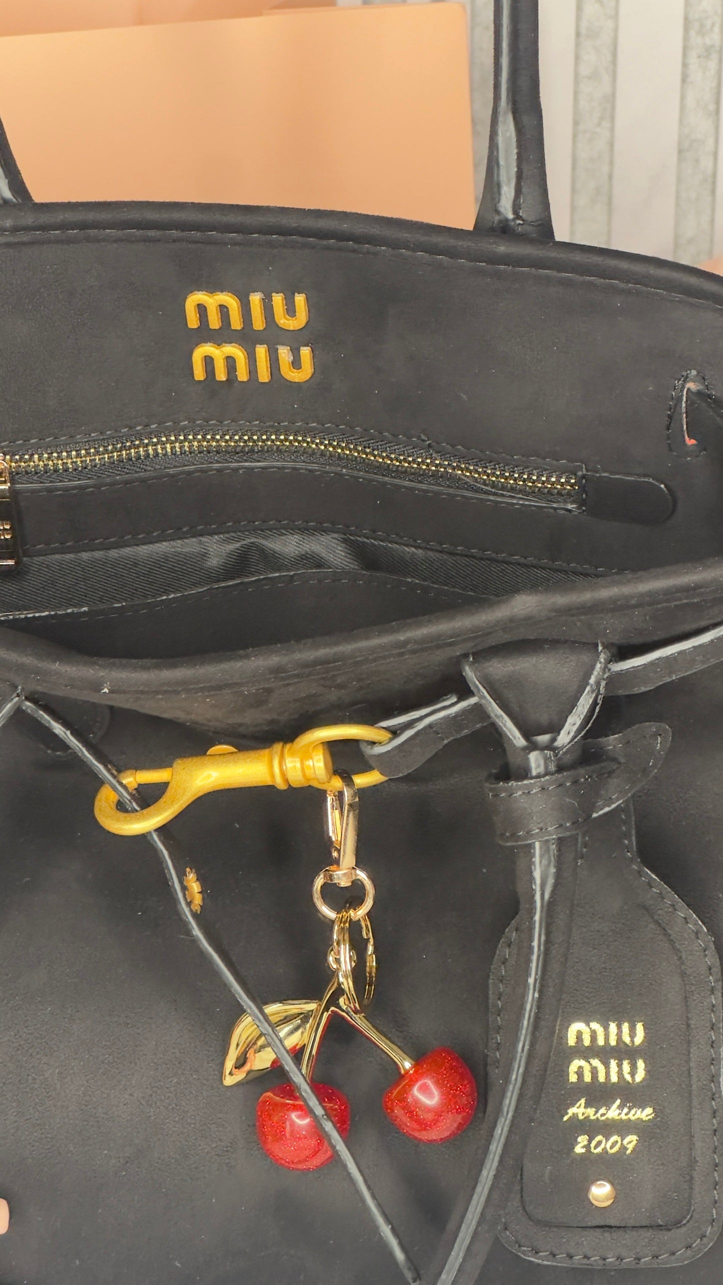 Miu Miu Archive 2009 Tote Bag – Black