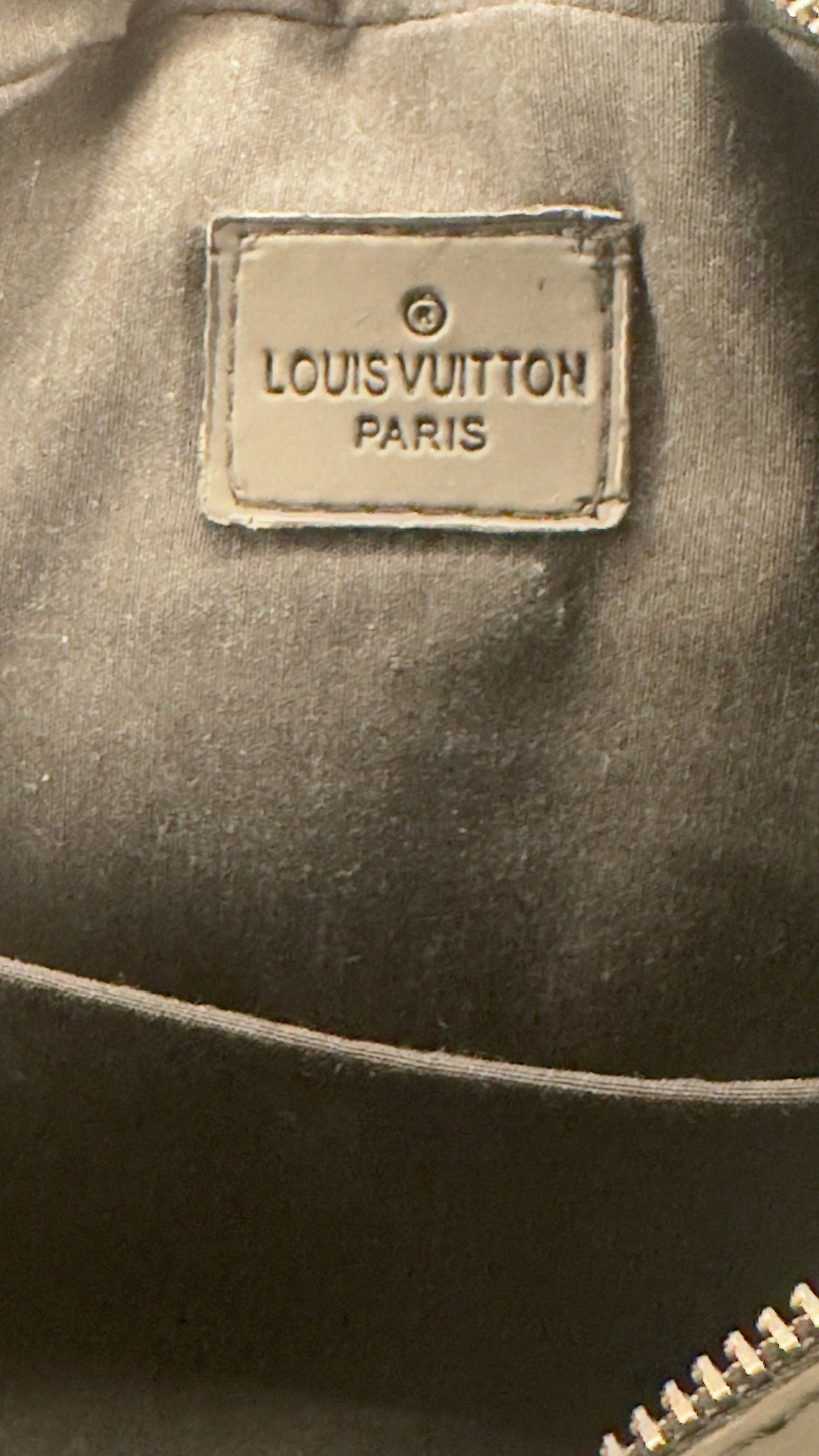 Louis Vuitton Pochette Monogram Shadow Leather