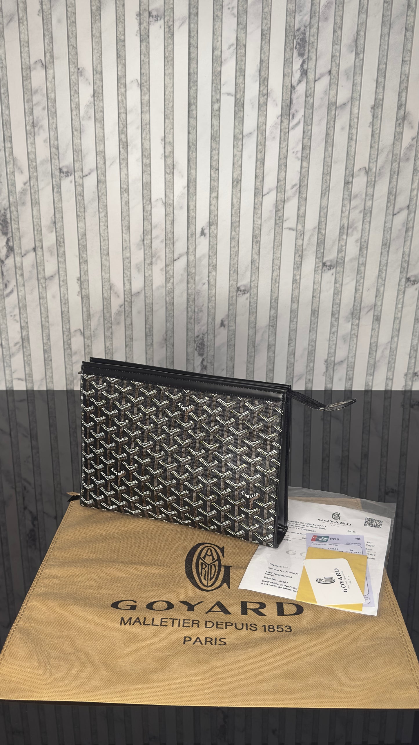 Goyard – Clutch Bag (Black)