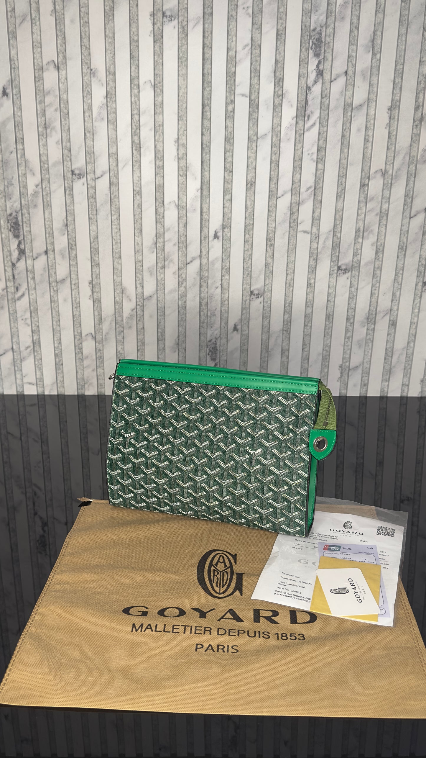 Goyard – Clutch Bag (Green)