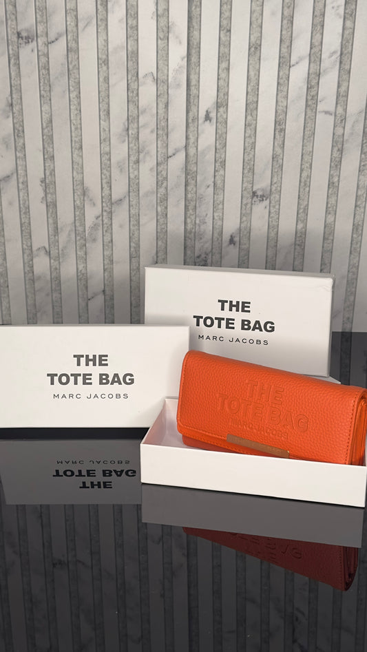 Marc Jacobs The Tote Bag Wallet – Orange