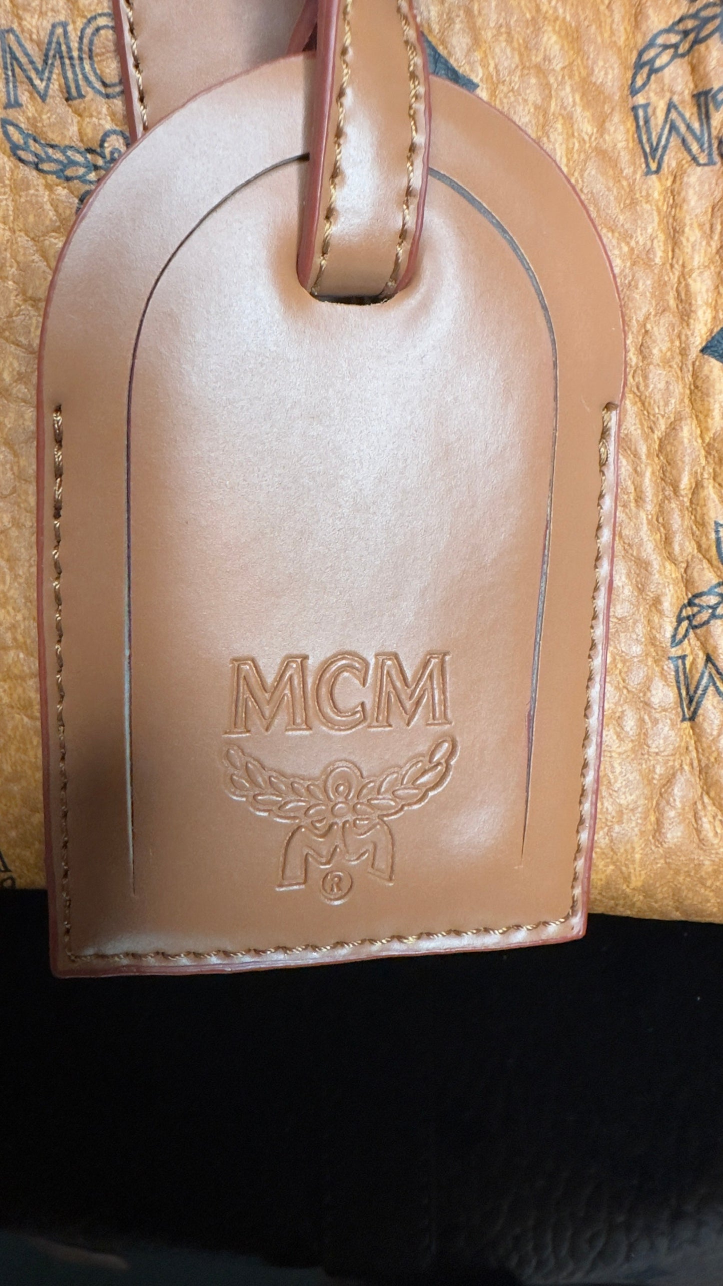 MCM Weekender Bag – Cognac Visetos