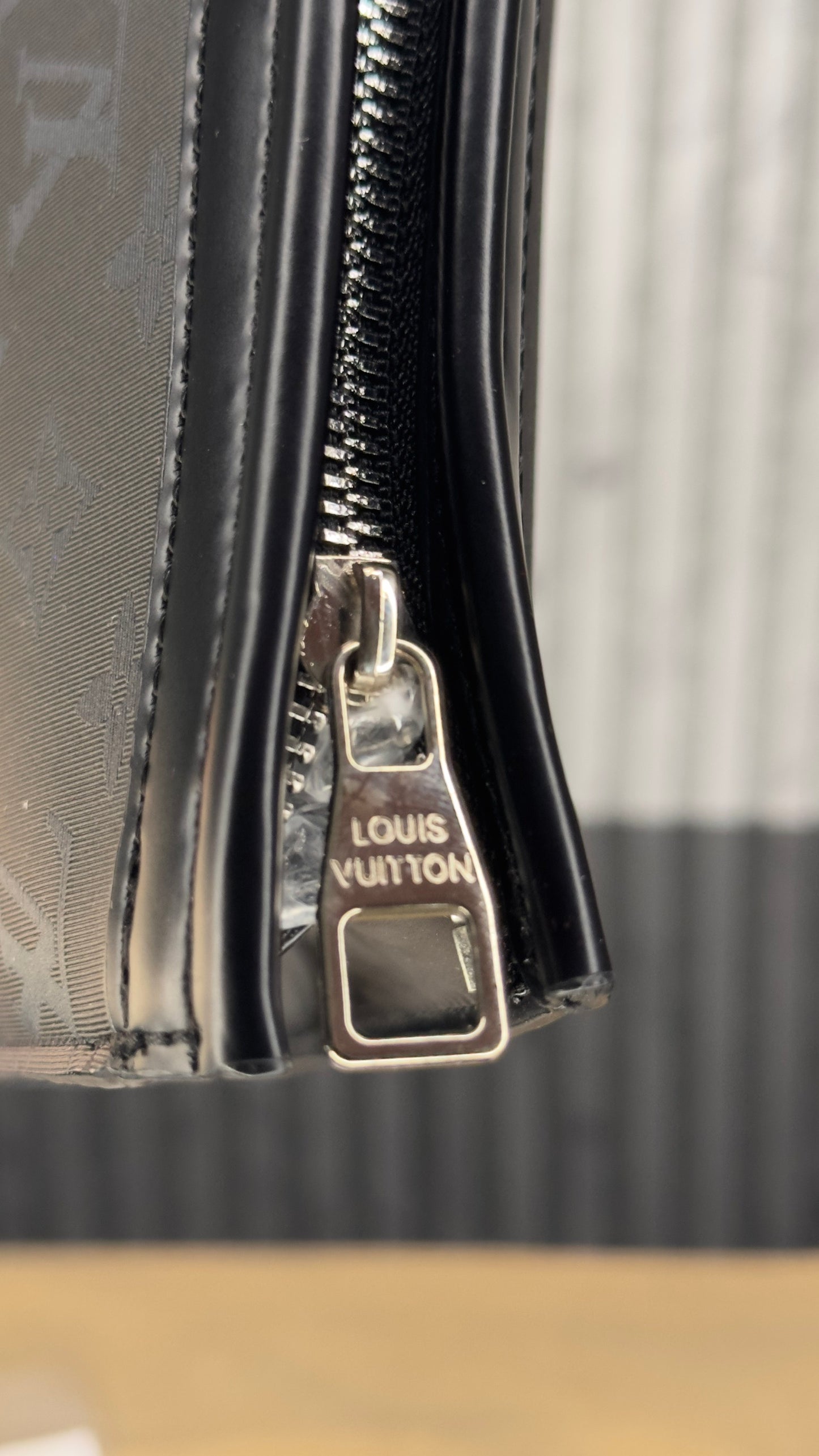 Louis Vuitton Pochette Monogram Shadow Leather