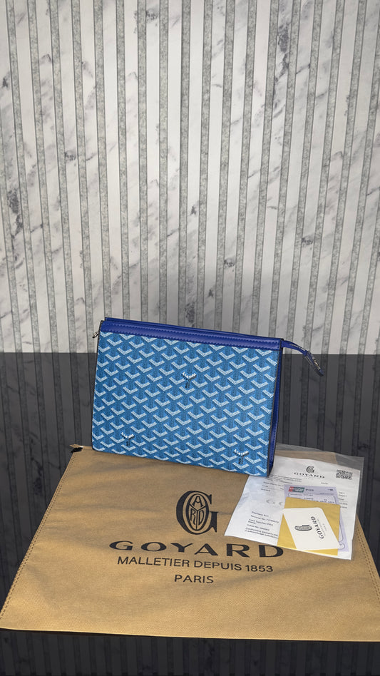 Goyard – Clutch Bag (Blue)