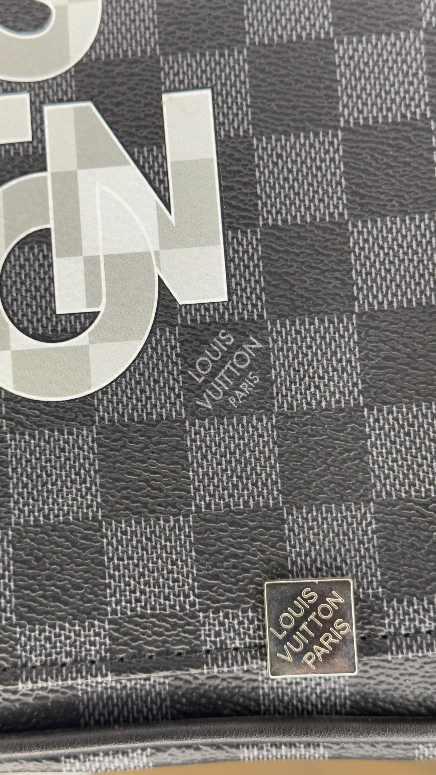 Louis Vuitton District PM Messenger Damier Graphite “3D Logo” Edition