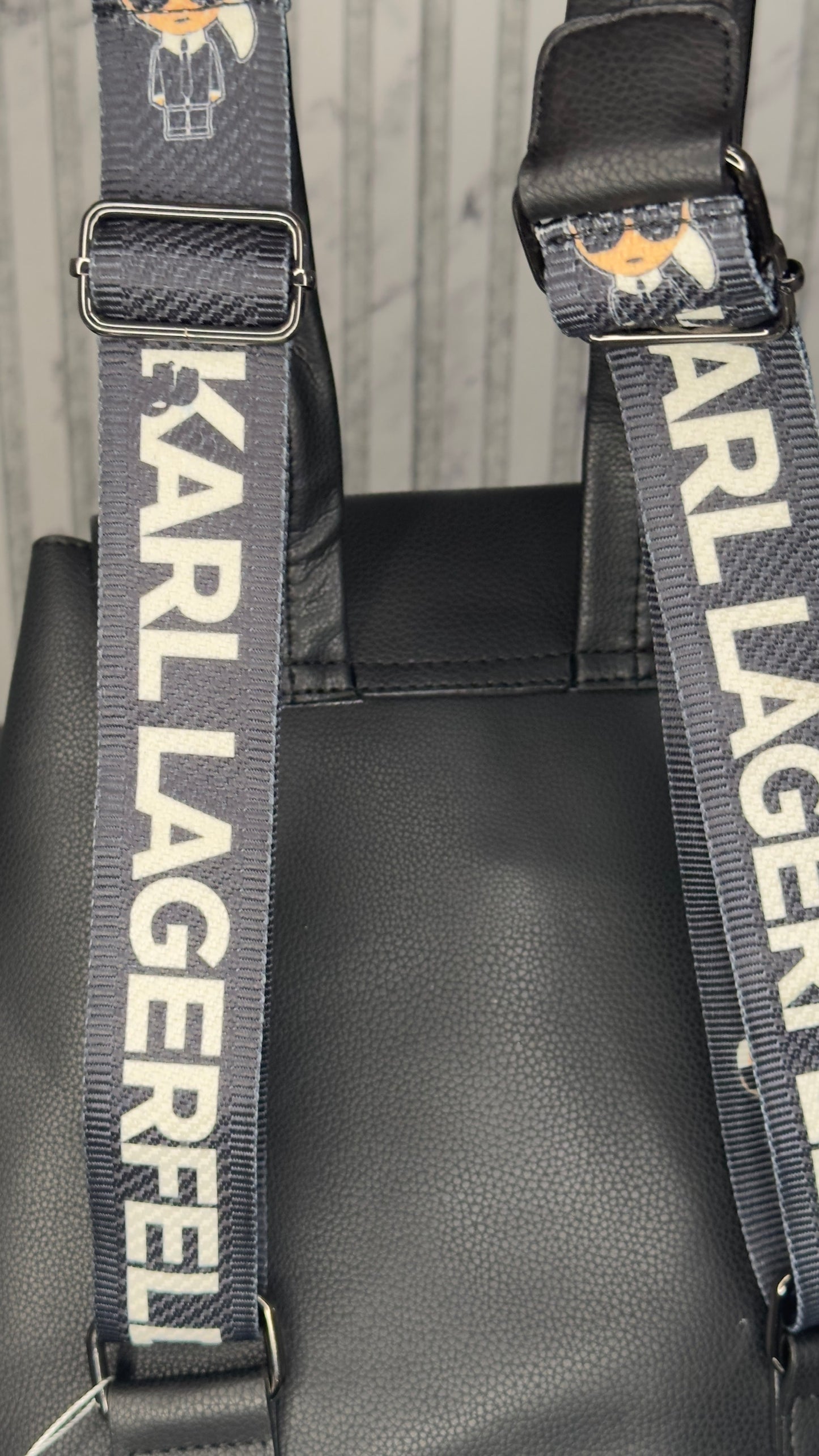 Karl Lagerfeld K/Signature Backpack – Black