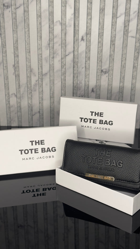Marc Jacobs The Tote Bag Wallet – Black (Nap